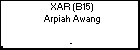 XAR (B15) Arpiah Awang