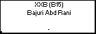 XXB (B15) Bajuri Abd Rani