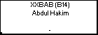 XXBAB (B14) Abdul Hakim