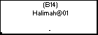 (B14) Halimah@01