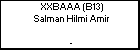 XXBAAA (B13) Salman Hilmi Amir