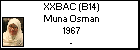 XXBAC (B14) Muna Osman