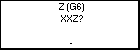 Z (G6) XXZ?