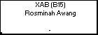 XAB (B15) Rosminah Awang