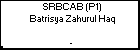 SRBCAB (P1) Batrisya Zahurul Haq