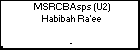 MSRCBAsps (U2) Habibah Ra'ee