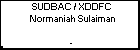 SUDBAC / XDDFC Normaniah Sulaiman