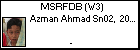 MSRFDB (W3) Azman Ahmad Sn02,  2002