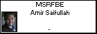 MSRFBE Amir Saifullah