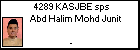 4289 KASJBE sps Abd Halim Mohd Junit