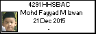 4291 HHSBAC Mohd Fayyad M Izwan