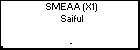 SMEAA (X1) Saiful