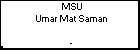 MSU Umar Mat Saman