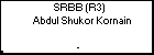 SRBB (R3) Abdul Shukor Kornain