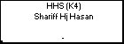 HHS (K4) Shariff Hj Hasan