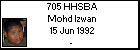 705 HHSBA Mohd Izwan