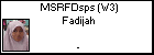 MSRFDsps (W3) Fadijah