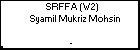 SRFFA (W2) Syamil Mukriz Mohsin