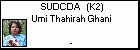 SUDCDA   (K2) Umi Thahirah Ghani