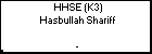 HHSE (K3) Hasbullah Shariff