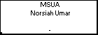 MSUA Norsiah Umar