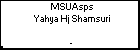 MSUAsps Yahya Hj Shamsuri