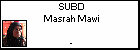 SUBD Masrah Mawi
