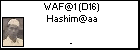 WAF@1 (D16) Hashim Hj Mohri