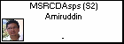MSRCDAsps (S2) Amiruddin
