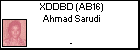 XDDBD (AB16) Ahmad Sarudi