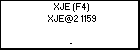 XJE (F4) XJE@2 1159
