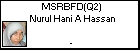 MSRBFD(Q2) Nurul Hani A Hassan