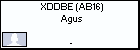 XDDBE (AB16) Agus