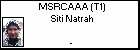 SRCAAA (T1) Siti Natrah Arshad