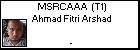 MSRCAAA Ahmad Fitri Arshad