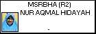 MSRBHA (R2) NUR AQMAL HIDAYAH