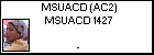 MSUACD (AC2) MSUACD 1427