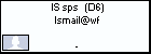 IS sps   (D6) Ismail@wf