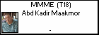 MMME  (T18) Abd Kadir Maakmor