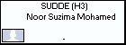 SUDDE (H3) Noor Suzima Mohamed