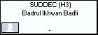 SUDDEC (H3) Badrul Ikhwan Badli