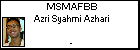 MSMAFBB Azri Syahmi Azhari