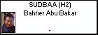 SUDBAA (H2) Bahtier Abu Bakar