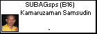 SUBAGsps (B16) Kamaruzaman Samsudin