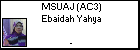 MSUAJ (AC3) Ebaidah Yahya