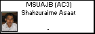 MSUAJB (AC3) Shahzuraime Asaat