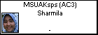 MSUAKsps Sharmila