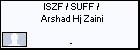 ISZF / SUFF / Arshad Hj Zaini