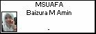 MSUAFA Baizura M Amin