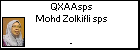 QXAAsps Mohd Zolkifli sps